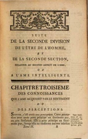 De La Connoissance De L'Homme, Dans Son Être Et Dans Ses Rapports, 2
