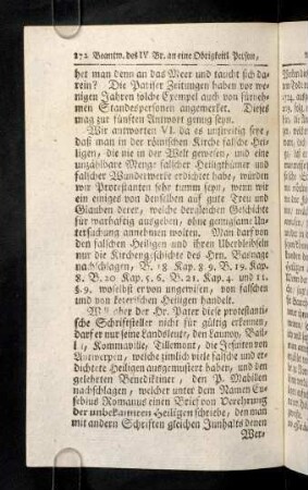 872-884, Wir antworten VI. da es unstreitig seye, daß man in ...