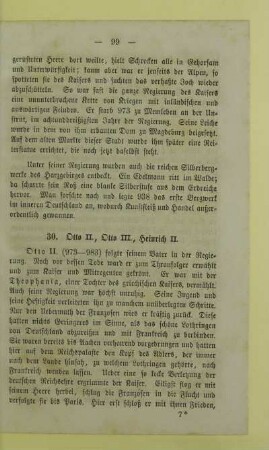 30. Otto II., Otto III., Heinrich II
