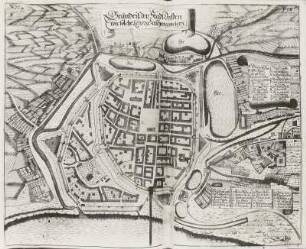 Grundriß der Stadt Dresden, 1529