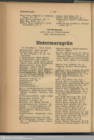 Untermarxgrün
