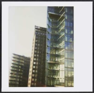 Hochhäuser am Ptsdamer Platz in Berlin