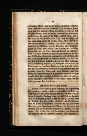 53) Bücher der heiligen Schrift.