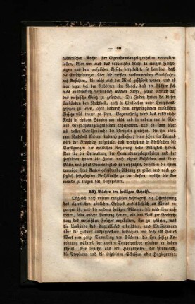 53) Bücher der heiligen Schrift.