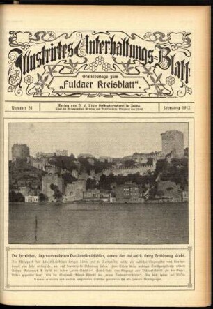Ausgabe vom Sonntag, den 18. August 1912.