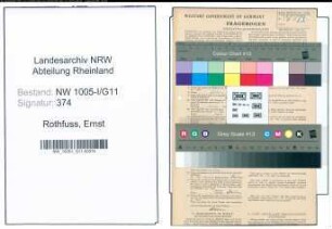 Entnazifizierung Ernst Rothfuss , geb. 02.11.1904 (Maurer)
