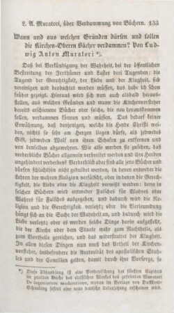 133-145 Wann und aus welchen Gründen dürfen und sollen die Kirchen-Oberen Bücher verdammen?
