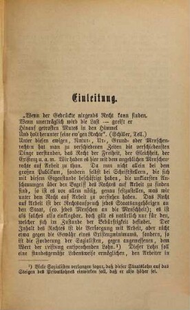 Das angebliche Recht auf Arbeit : Eine hist.-krit. Unters.