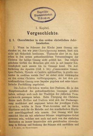 Die Choral-Ausgabe der heiligen Riten-Congregation : (Editio Medicaea) ; ihre Geschichte und Stellung unter den liturgischen Büchern der römisch-katholischen Kirche ; eine liturgisch-historische Studie
