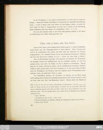 Ophir nicht in Indien oder Süd-Afrika.
