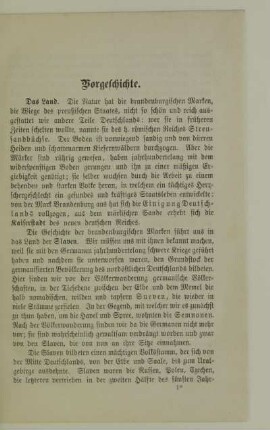 Vorgeschichte