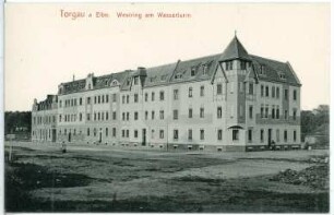 Torgau. Westring am Wasserturm