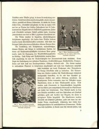 Abb. 2. Ältere Kunststeinerzeugnisse. Ausgeführt von der Firma Hüser & Cie., Oberkassel (Siegkreis).