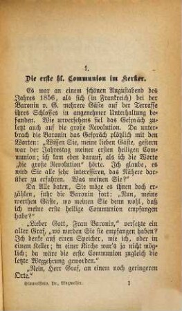 Jugendschriften, 15. Wegweiser und Warnungstafeln an der Lebensstraße