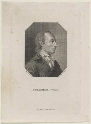 Bildnis des Johann Heinrich Voss
