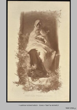 Madonna mit Kind und Ölzweigen - Quasi oliva speciosa in campis