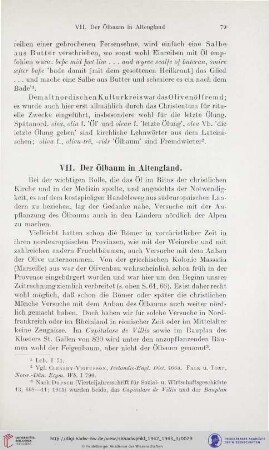 VII. Der Ölbaum in Altengland