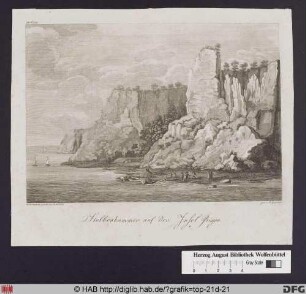 Stubbenkammer aif der Insel Rügen.