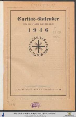 Caritas-Kalender