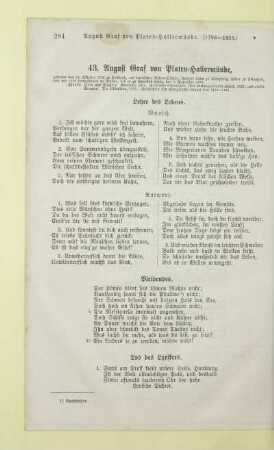 43. August Graf von Platen-Hallermünde