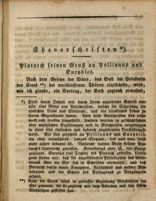 Plutarch's Werke, 23. Moralische Schriften ; 4