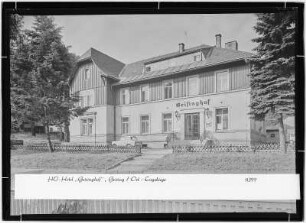 HO-Hotel Geisinghof. Geising