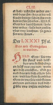 Der LXXXI Psal. - Der XC Psalm.