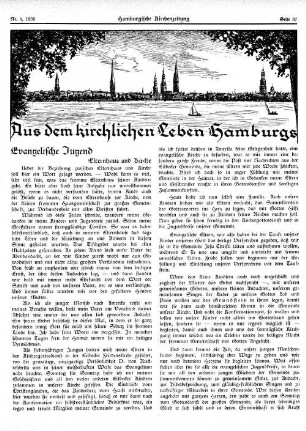 Aus dem kirchlichen Leben Hamburgs