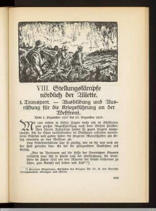 VIII. Stellungskämpfe nördlich der Ailette