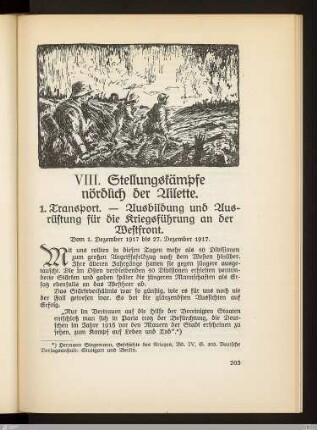 VIII. Stellungskämpfe nördlich der Ailette