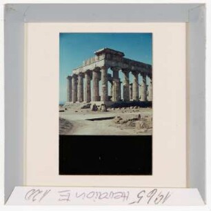 Selinunt: Heraion (Foto 1965)