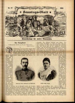 Ausgabe vom Sonntag, den 08. Juli 1900.
