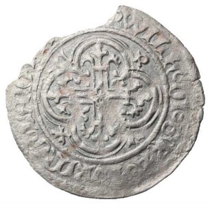 Fundmünze, Meißner Groschen, um 1393 - 1395