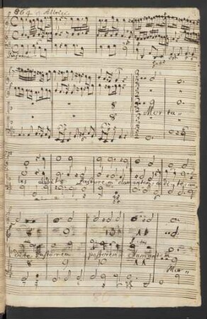 Mortales audite pastorem clamantem; S (2), strings, bc; G-Dur