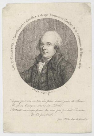 Bildnis des Louis Charton