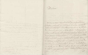 Christian von Mechel an Karoline Luise von Baden (Basel)