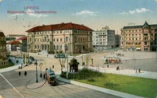 Leipzig: Blücherplatz mit Handelsbörse