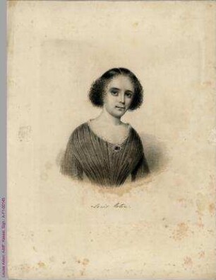 Porträt von Louise Aston