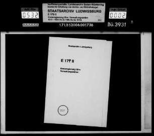 Besichtigung und Instandhaltung der Landesgrenze gegen Bayern im Oberamt Laupheim