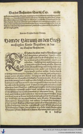 Das Sibent Buch Vitruvii.