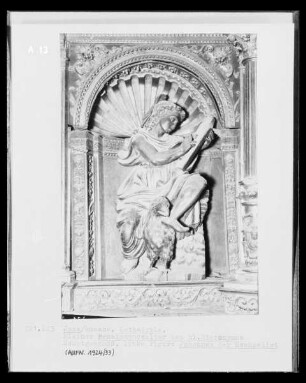 Altar des Heiligen Hieronymus, Detail Hauptgeschoss: Evangelist Johannes