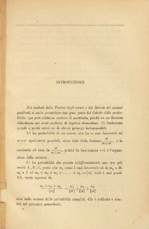 La teorica degli errori e il metodo dei minimi quadrati con applicazioni alle scienze di osservazione di Augusto Ottavio Forti : Geometria pratica. Con doppia tuvola litografica