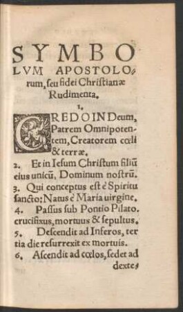 [Enarrationes in symbolum apostolicum, in orationem dominicam, in salutationem angelicam et in decalogum]