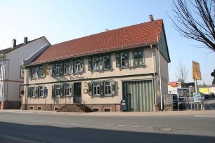 Fachwerkwohnhaus; Reinheim, Darmstädter Straße 4