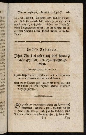 165-176, Zwölfte Fastenrede.