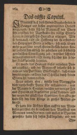 Das eilffte Capitul