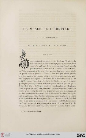 17: Le Musée de l'Ermitage à Saint-Pétersbourg et son nouveau catalogue, [2]