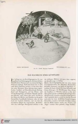 40: Das Hausbuch eines Künstlers