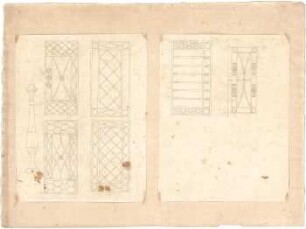 Röhrer, Karl; Ornamentstudien - Entwürfe für Decken- oder Wandfelder