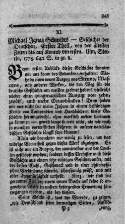 Geschichte der Deutschen. T.1.